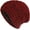 Deep Red, variant on Women's Men's Early Spring Autumn Winter Warm Knit Beanie Ski Cap Soft Stretch
