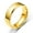 Golden, variant on Wide Anti-rust Men Ring Stainless Steel Simple Exquisite Engagement Ring Fashion Jewelry