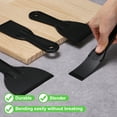 thumbnail image 4 of Uxcell 4pcs Putty Scraper 1.5" Plastic Flexible Tool for Pasting Plaster Repairing Walls, 4 of 7