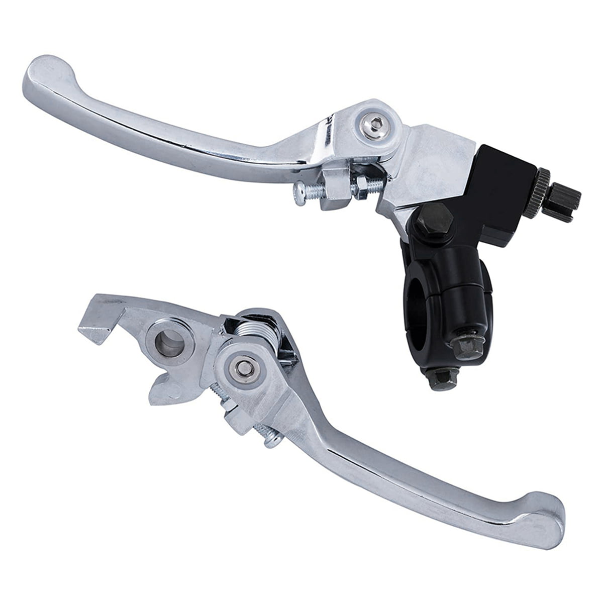 Aluminiun Clutch Brake Lever Grip Handle For 22mm 7/8 Inch Motorcycle Handlebar 
