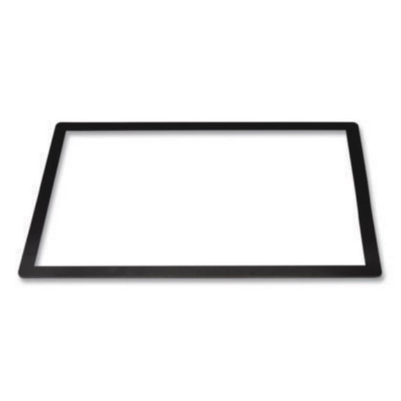 Excello Global Products PLSMENU1117C Menu Holder For 11 X 17 Menus, Landscape Orientation, 18.9 X 12.6 Holder, Clear/black