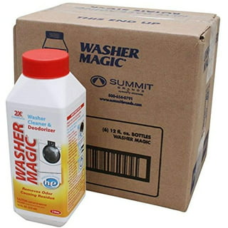 Glisten Washer Magic Washing Machine Cleaner and Deodorizer, 4