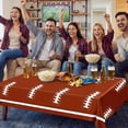 thumbnail image 3 of Moerstar 2 Pcs Football Tablecloth 53" x 106", Football Party Decorations, Football Party Supplies Superbowl Party Games Decoration, 3 of 5