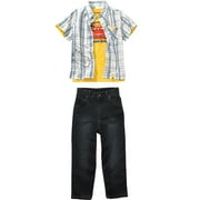 Disney - Little Boys' 3 Piece Cars Jeans Set