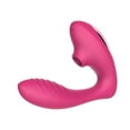 thumbnail image 2 of OMG Masseur à Succion Clitoridienne avec Vibromasseur pour Point G, Rose, 2 of 5