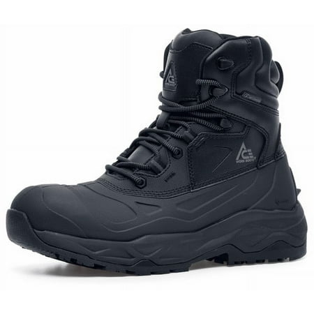 

ACE Work Boots by SFC Fargo II Men s Women s Unisex Composite Toe Work Boots Slip Resistant and Waterproof Black