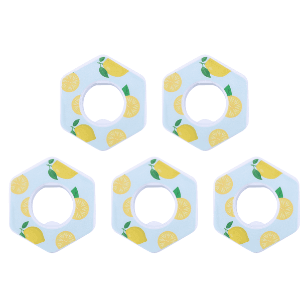 Cápsulas de aroma a frutas, anillos creativos para agua potable (limón)