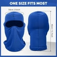 thumbnail image 7 of WuPing 6 Pack Sport Balaclavas, Ski Face Mask, Neck Gaiter Full Head Mask Face Cover, 6-Color Combination, 7 of 7