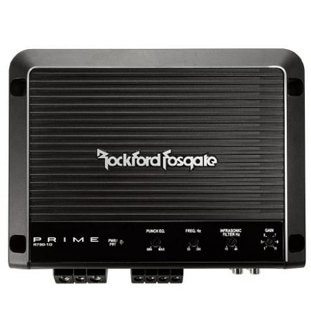 Rockford Fosgate R750+1D Rf Punch Hi Efficency Class D 750w (Best Rockford Fosgate Amp)