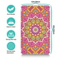 thumbnail image 5 of Pet Feeding Mat Featuring Cultural Exotic Meditation Mandala Pattern, Absorbent Waterproof Non-Slip Dog Food Mat Easy Clean, 5 of 7