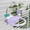 Purple, variant on Zeiwohndc Safe Bird Play Stand Perch Toy With Chewing Flower Design For Parrots Parakeets