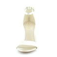 thumbnail image 4 of Sam Edelman Yaro Women's Heels Light Gold Size 5 M, 4 of 8
