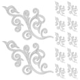 thumbnail image 1 of 12 piezas de parches bordados, apliques bordados para ropa, apliques para planchar, pegatinas bordadas para ropa, parches de tela para ropa, 1 of 3
