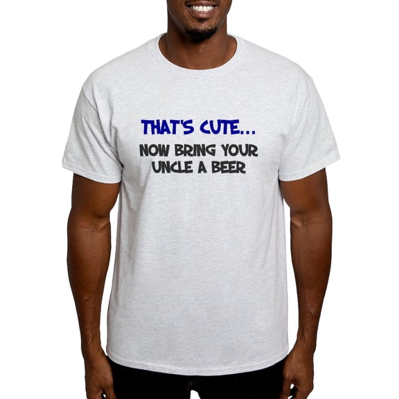 CafePress - That's Cute Bring Uncle Beer Light T Shirt - Men's Classic Graphic T-Shirt