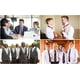 thumbnail image 5 of Corbata para hombre, pañuelo de lunares para boda, corbatas formales clásicas elegantes para hombre y pañuelo de bolsillo para fiesta y negocios, 5 of 5