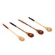 thumbnail image 1 of Cucharilla de cocina de madera BLESIY 20 cm 4 Unids Creativo Natural Torcedura Postre Ensalada, 1 of 8