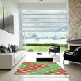 thumbnail image 6 of Ahgly Company Indoor Rectangle Patterned Red Novelty Area Rugs, 8' x 10', 6 of 6