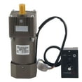 thumbnail image 3 of Motor de engranajes de CA, CA 220 V 90 W Motor de engranajes de velocidad ajustable única Motor asíncrono monofásico Diseñado con precisión VoborMX herramienta, 3 of 8