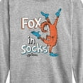 thumbnail image 3 of Dr. Seuss - Fox In Sox Book Cover  - Toddler & Youth Long Sleeve Graphic T-Shirt, 3 of 6
