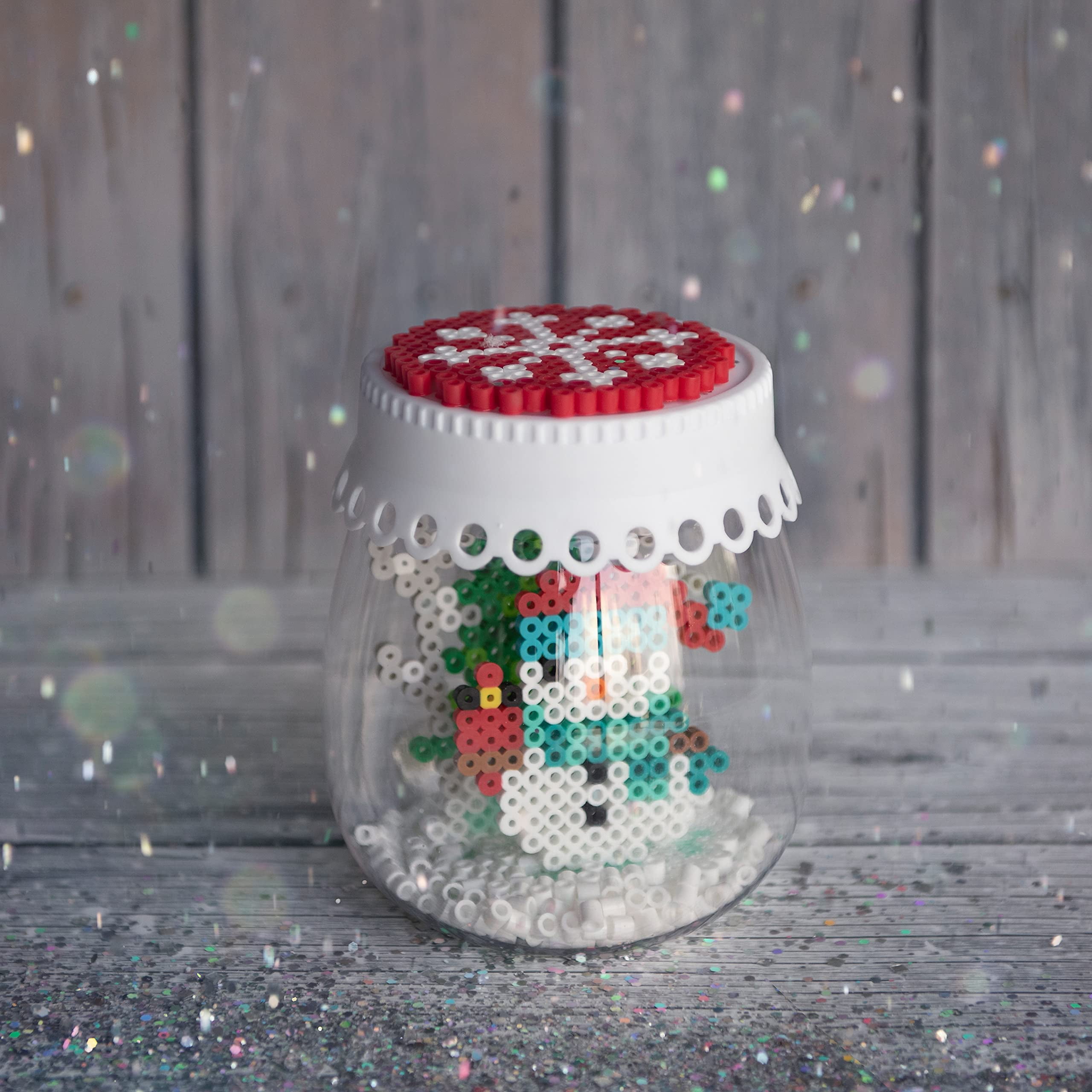 Perler Fused Bead Kit-Snowglobe