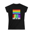 thumbnail image 3 of Human LGBT Rainbow Flag Lesbian Gay Pride Ally Shirts for Women, 3 of 8