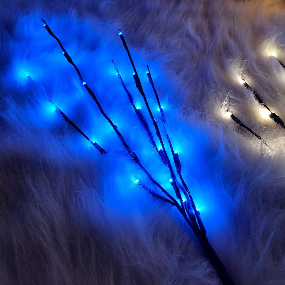 6-Color Optional LED Branch Lights Battery Operated Decorative Floral