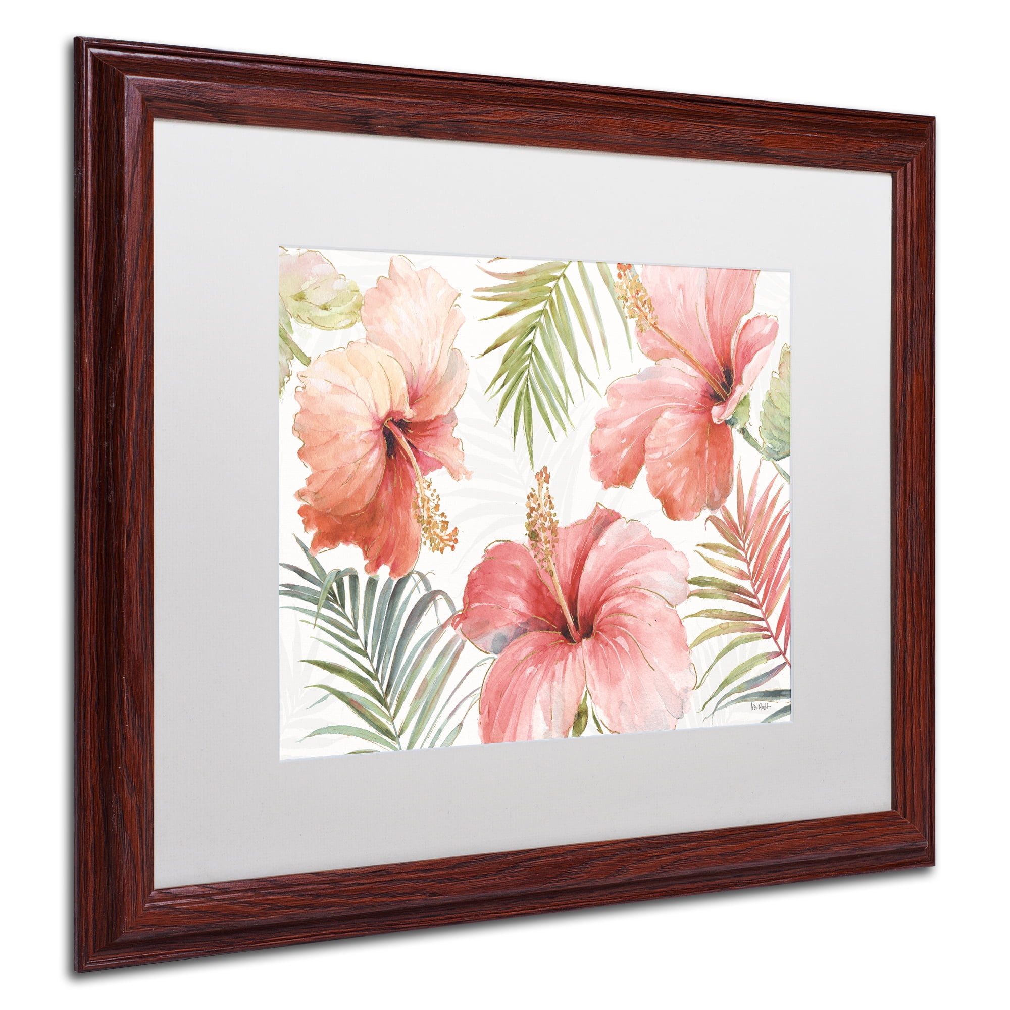 Trademark Art Floral Framed Art Print, by Lisa Audit