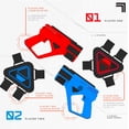 thumbnail image 3 of Set de 2 pistolas bláster y chalecos Sharper Image de Laser Tag, 3 of 9