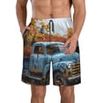 thumbnail image 1 of Fotbe Rustic Vintage Truck Autumn Trajes de Baño Estampados para Hombre, Shorts de Verano de Secado Rápido, Ropa de Playa, Bañadores-Medium, 1 of 6