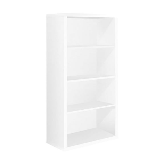 Bookshelf, Bookcase, Etagere, 5 Tier, 48"H, Modern & Contemporary Style