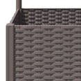 thumbnail image 5 of vidaXL Garden Planter with Trellis Brown 120x40x136 cm PP, 5 of 5