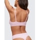 thumbnail image 2 of Tangas CRZ YOGA suaves de talle alto para mujer, sexy, cómoda, sin etiqueta, suave, elástica y transpirable, ropa interior femenina, paquete de 3, gris/blanco/rosa, XXS, 2 of 4
