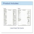 thumbnail image 4 of Sheet Protectors with Index Tabs, Assorted Color Tabs, 2", 11 x 8.5, 5/Set | Bundle of 10 Sets, 4 of 5