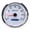 White Dial Silver Bezel, variant on M Buder 110mm 4.33 in Tachometer Gauge 4000 RPM with Hour Meter 7 Color Backlight Universal Fit for Car Truck Boat RV DC 9-32V Black Dial Silver Bezel