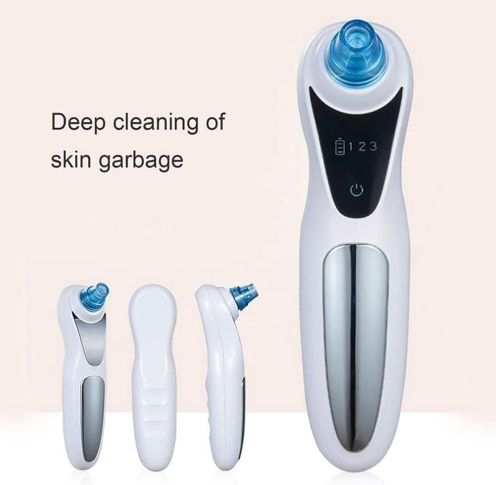 RKXQT Blackhead Remover Pore Vacuum,Electric Blackhead Suction Device, hot Compress, Pore Cleaner, Blackhead Meter, Household Beauty Instrument