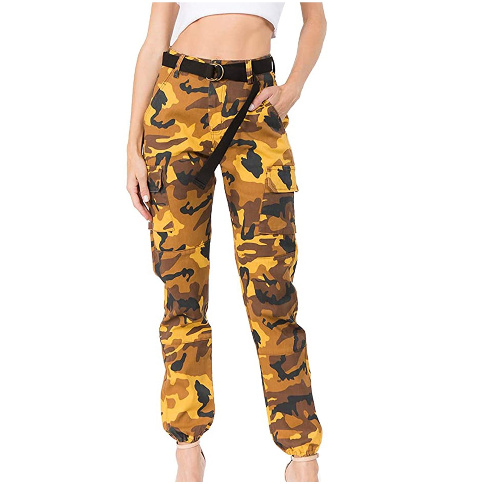 high waist army pants