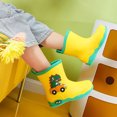 thumbnail image 4 of REDARER Rubber Children Water Shoes Classic Rainboots Rain Boots Kids Baby Cartoon Shoes,3-4 Years, 4 of 7