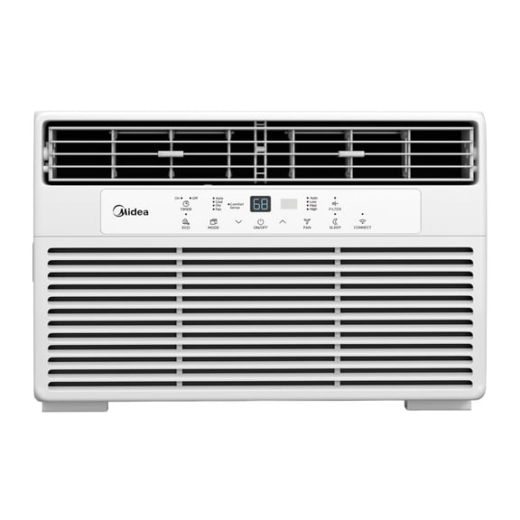 Midea 10,000 BTU 115V Smart Window AC with Comfort Sense Remote