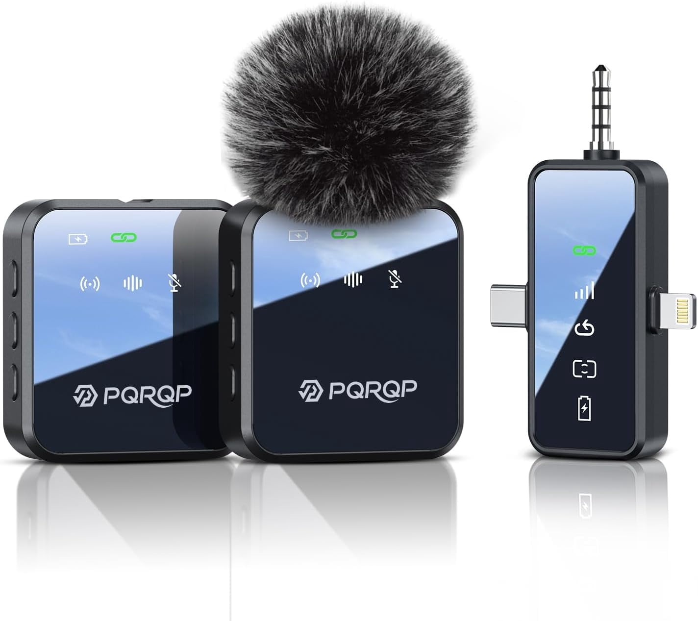 Hollyland Lark M1 Duo／二人用 Hollyland LARK M1 DUO 2-Person Wireless Microphone System (2.4 GHz