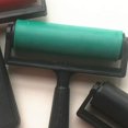 thumbnail image 5 of 10cm Rubber Roller Soft Rubber Applicator Paint Brush Plate Roller(green), 5 of 5