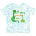 thumbnail image 3 of Inktastic My Grammy Loves Me Grandson Boys Toddler T-Shirt, 3 of 5
