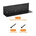 thumbnail image 3 of 12pcs Raised Garden Bed Corner Brackets for 12''-16'' Bed, Metal Garden Corner Bracket, 3 of 6