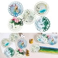 thumbnail image 5 of Set of 5 Embroidery Floss Organizer Hoop Tools Equipment Sewing Bobbin Holder DIY Craft Cross Stitch Threads Holder Storage Tool, 5 of 8