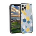thumbnail image 1 of Compatible with iPhone 12 Pro Phone Case, Geometric-Circles-142 Case Men Women, Flexible Silicone Shockproof Case for iPhone 12 Pro, 1 of 1