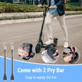 thumbnail image 4 of 2pcs Electric Scooter Replacement Inner Tires Thickened Wear-resistant Modified Tyre with Pry Bars Compatible for, 4 of 8