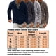 thumbnail image 2 of Cvlife Men 's Chal neck cardigan sweater Button Front Solid color Leisure Long sleeves knitwear CVLIFE Casual suelto, 2 of 2