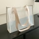 thumbnail image 1 of Bolso de hombro transparente Bolsas de mujer transparentes de PVC informales para vacaciones (Beige), 1 of 8