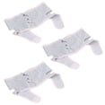 thumbnail image 5 of 3 Pcs Bande Minceur Visage Ergonomique Respirante Douce Confortable Réutilisable Bandage Minceur Visage Gris, 5 of 5
