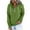 Green, variant on jsaierl Hoodies for Women Solid Quarter Zip Pullover Loose Fit Drawstring Sweatshirt Long Sleeve Dressy Casual Shirt Blouse with Pcokets