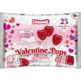 thumbnail image 2 of Charms Cherry Valentine Pops 25 count Bag - 2 Pack Total 50 Lollipops Cherry Heart Shape with Valentine's Wrappers, 2 of 5